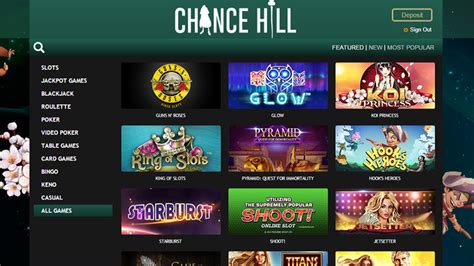 Chance hill casino bonus